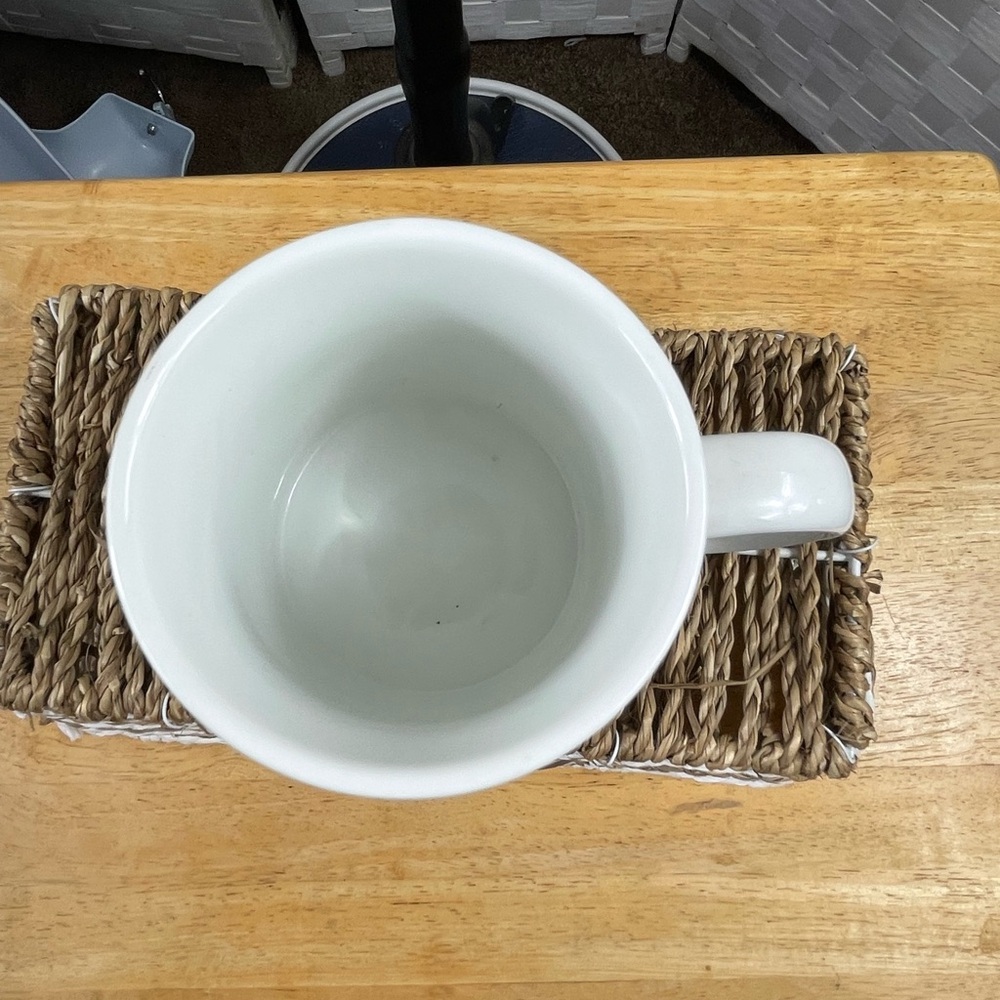 Starbucks 2006 Vintage White Mug with Iconic Green Logo, 8 0z - Picture 6 of 6
